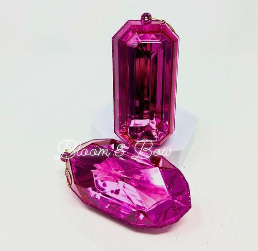 5” Cerise Gems 2 pack