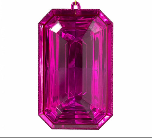 9” Cerise Pink Gem