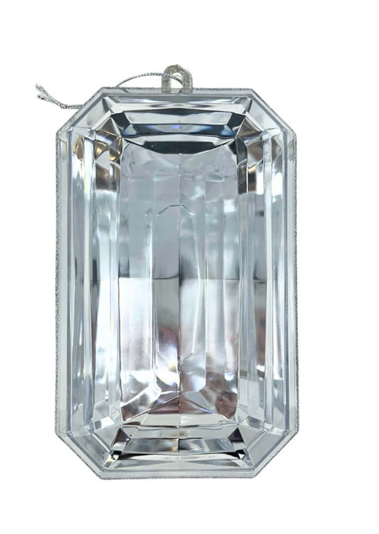 9” Silver Gem