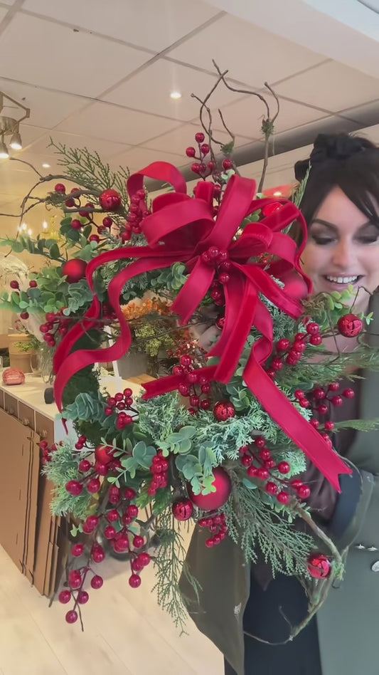 Moss Ring Wreath  🎄 Indoor Display Only